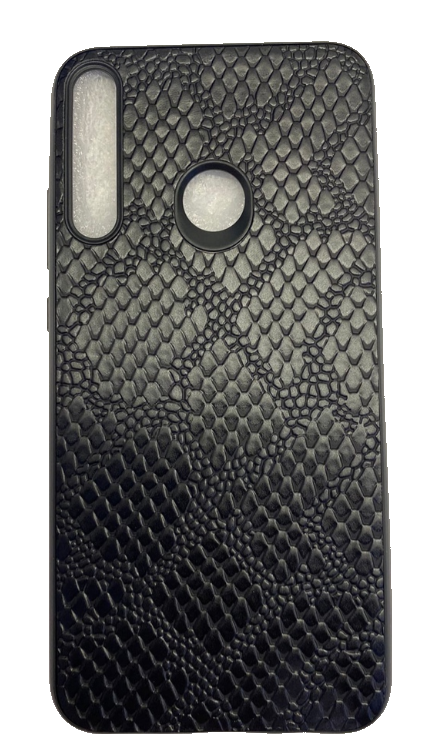 Чехол-накладка для Honor 9C PU черный крокадил