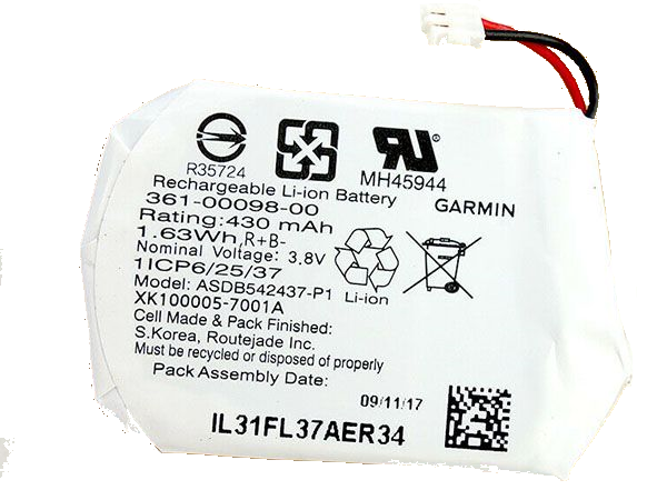 Батарея/аккумулятор для GARMIN Fenix 5X ASDB542437-p1