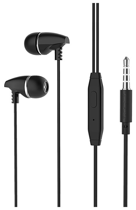 Наушники Borofone BM25 с микрофоном черные