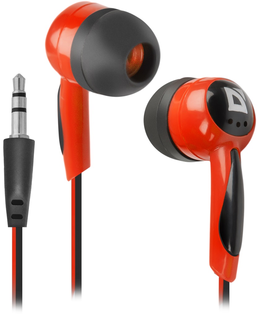 Наушники Defender Basic 604 красные