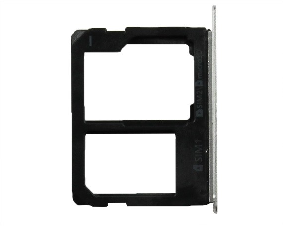 Sim-лоток Samsung A310F Galaxy A3 (2016)/A510F Galaxy A5 (2016)/A710F Galaxy A7 (2016) серебро