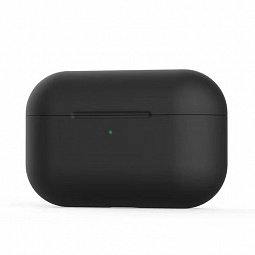 Чехол для AirPods Pro силикон черный