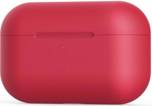 Чехол для AirPods Pro силикон красный