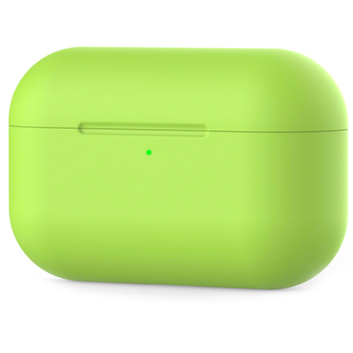 Чехол для AirPods Pro силикон зеленый