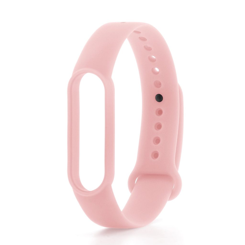 Ремешок Xiaomi Mi Band 5 силиконовый розовый