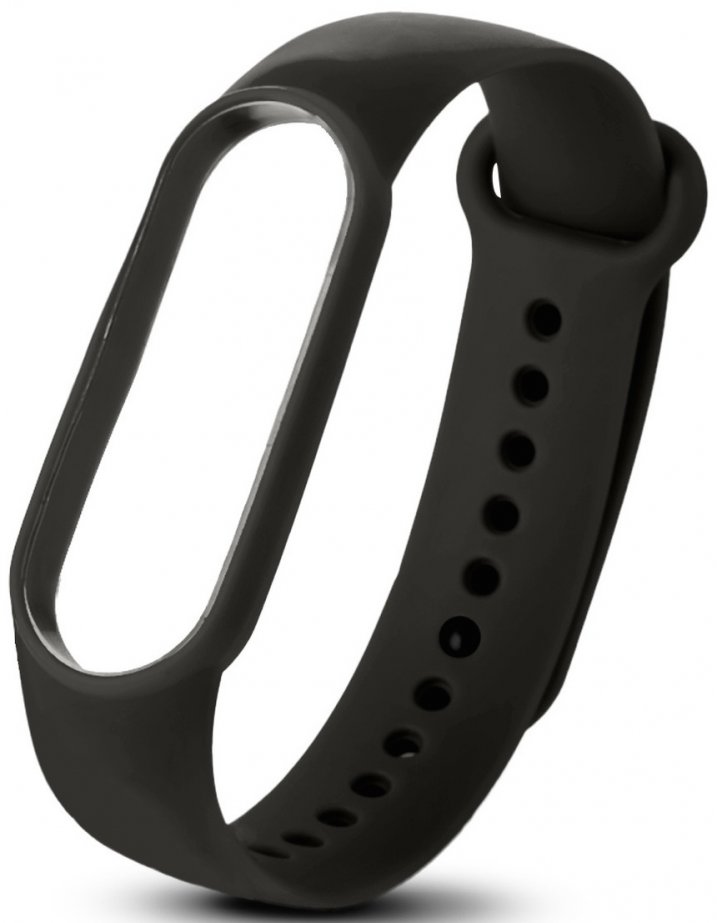Ремешок Xiaomi Mi Band 5 силиконовый черный