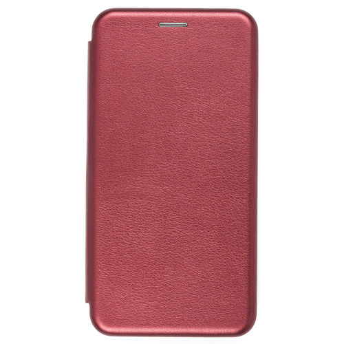 Чехол-книжка для Honor 7A Pro/7C/Y6 2018/Y6 Prime 2018 PU (открывается в бок) бордовый
