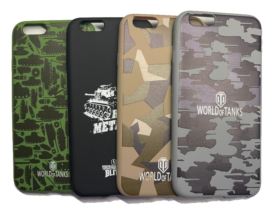 Чехол-накладка для iPhone 6/6S World of Tanks