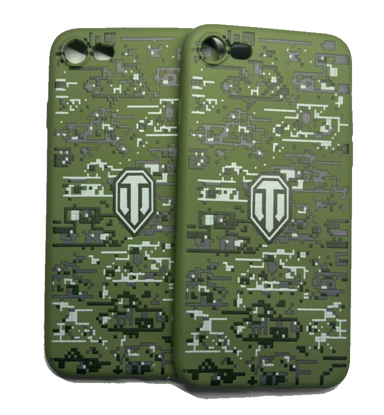 Чехол-накладка для iPhone 7 World of Tanks