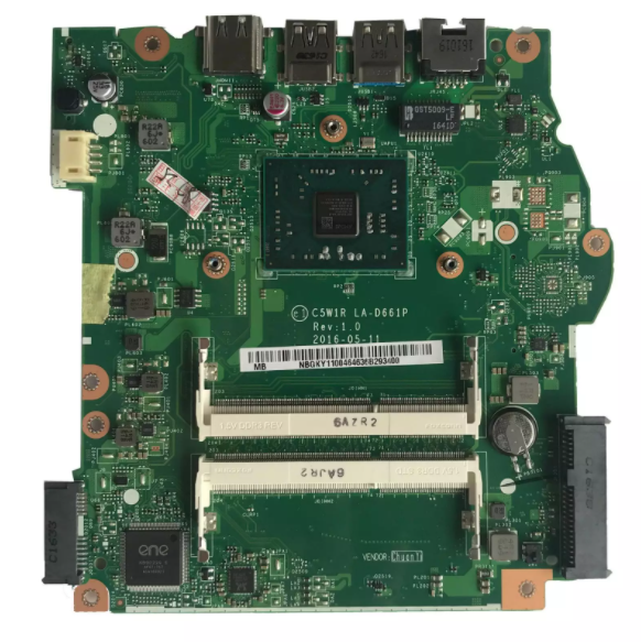Системная (материнская) плата для ноутбука Acer N16C2 (C5W1R LA-D661P)