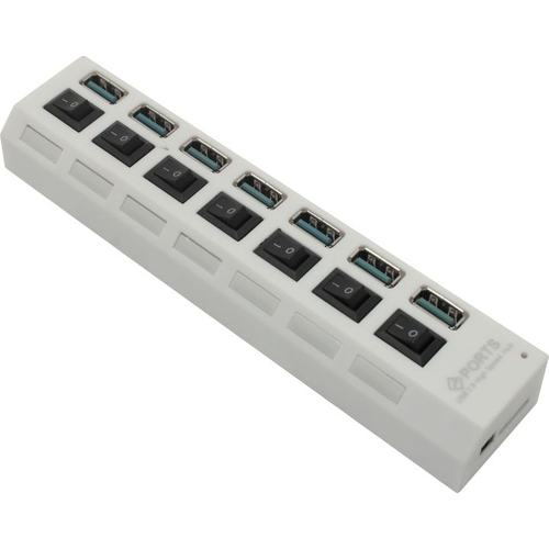HUB 7-port USB 3.0 Smartbuy SBHA-7307-W белый