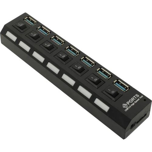 HUB 7-port USB 3.0 Smartbuy SBHA-7307-B черный