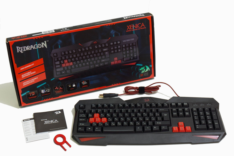 Клавиатура Redragon Xenica (RU), черная