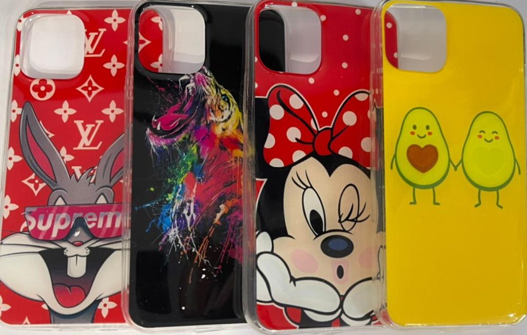 Чехол-накладка для iPhone 12/12 Pro PU с рисунком