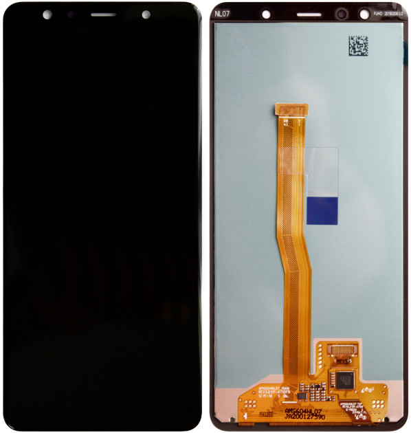 Модуль-дисплей Samsung Galaxy A7 (2018) SM-A750 AAA OLED черный