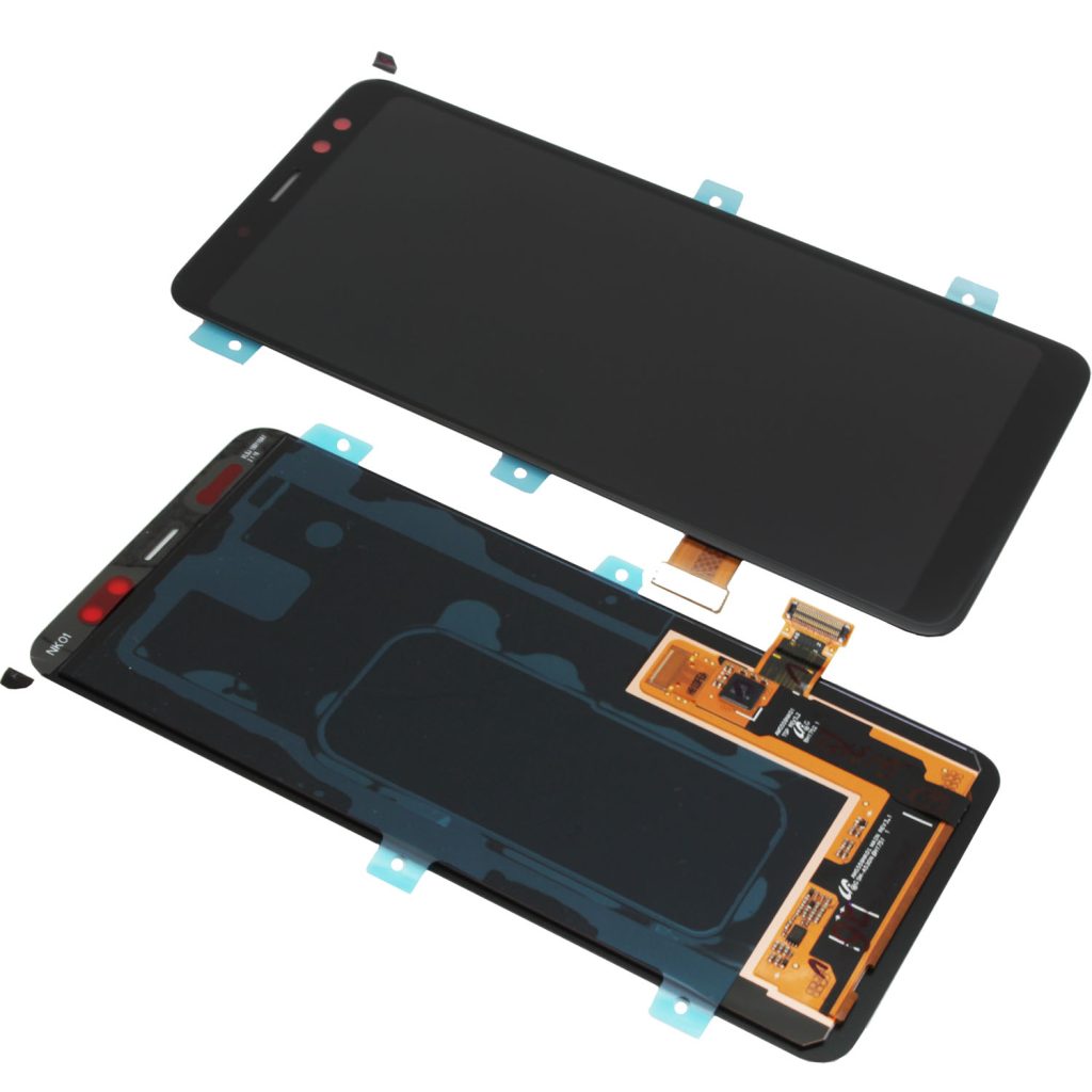 Модуль-дисплей Samsung Galaxy A8 (2018) SM-A530F черный AAA OLED