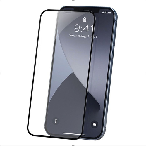 Защитное стекло для iPhone 12 mini 3D черное