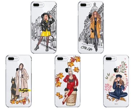 Чехол-накладка для iPhone 12 Pro Max KSTATI Autumn Girl