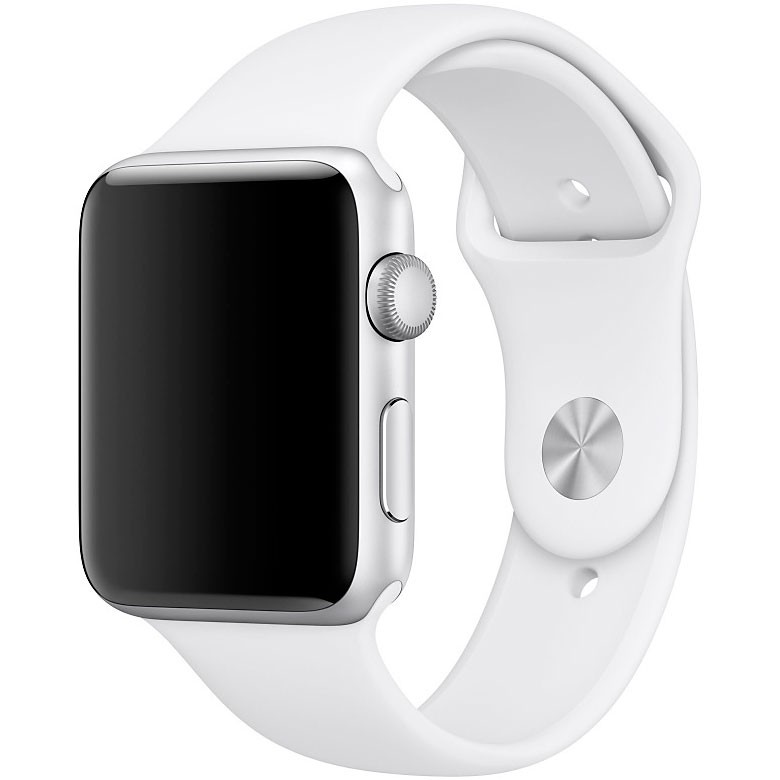 Ремешок Apple Watch 42mm/44mm силикон белый