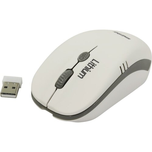 Беспроводная мышь SmartBuy SBM-344CAG-WG белая