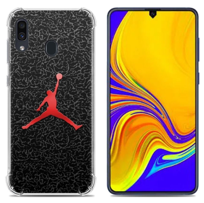 Чехол-накладка для Samsung Galaxy A20/A30/M10s силикон Nike