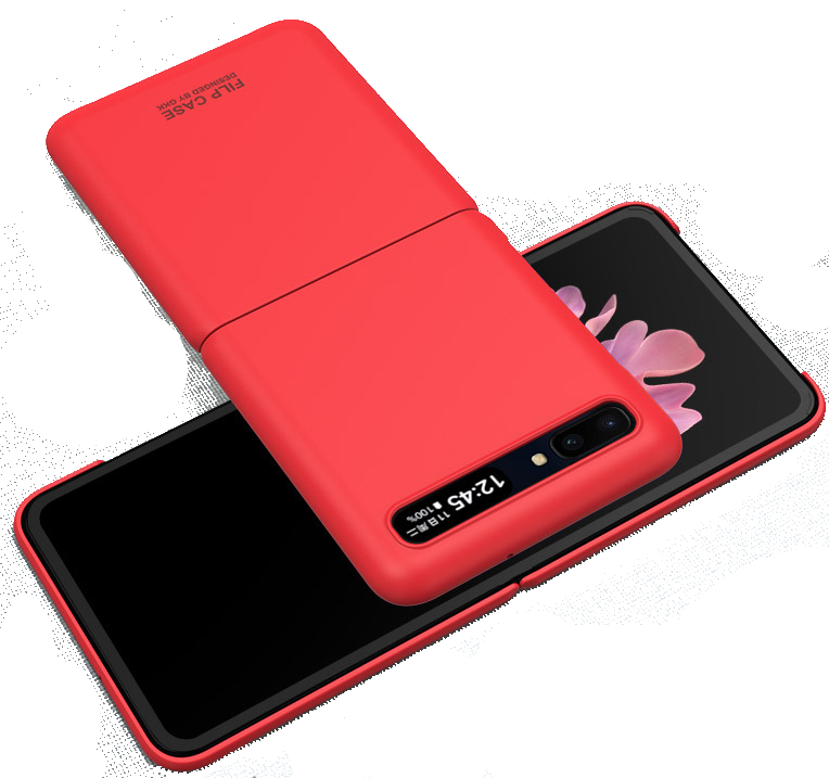 Чехол-накладка для Samsung Galaxy Z Flip GKK красный