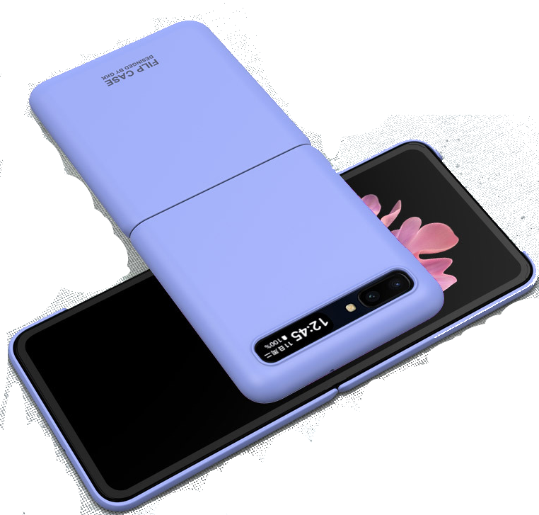 Чехол-накладка для Samsung Galaxy Z Flip GKK сиреневый
