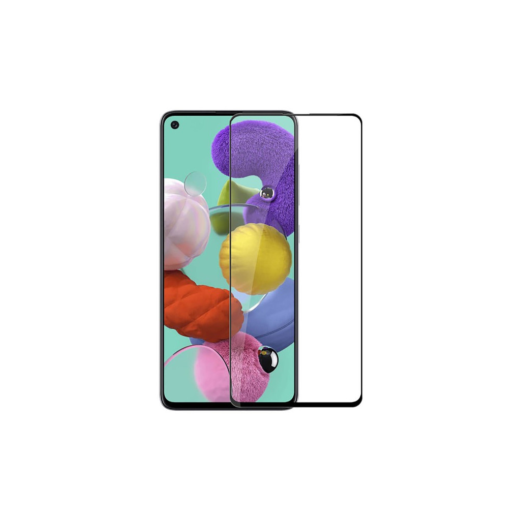Защитное стекло для Samsung Galaxy A11/M11 (A115F/M115F) Full черное