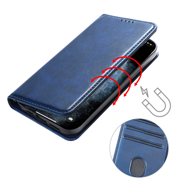 Чехол-книжка для Oppo A52/Oppo A72/Oppo A92 PU синий