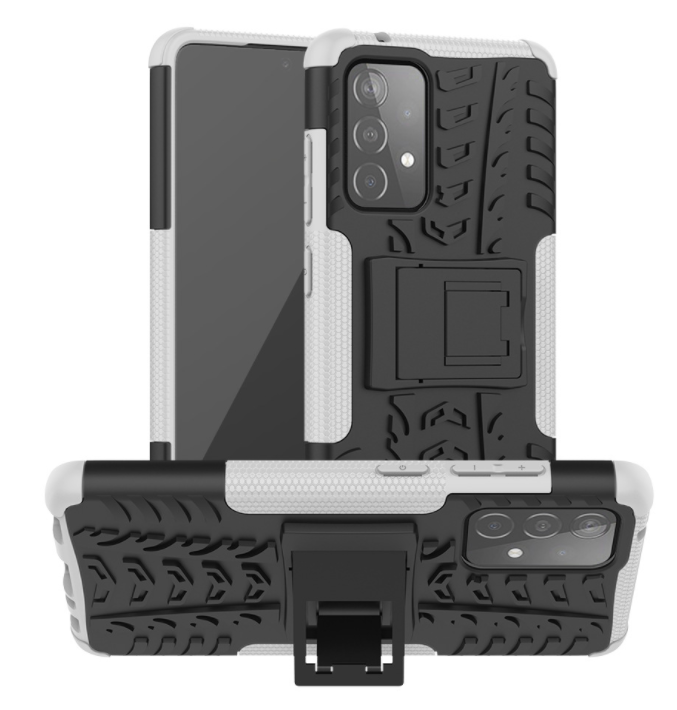 Чехол-накладка для Samsung Galaxy A52 SGP черно-белый