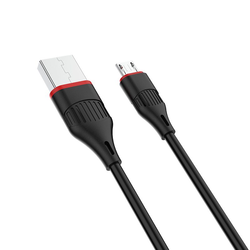 Кабель Borofone BX17 microUSB - USB чёрный