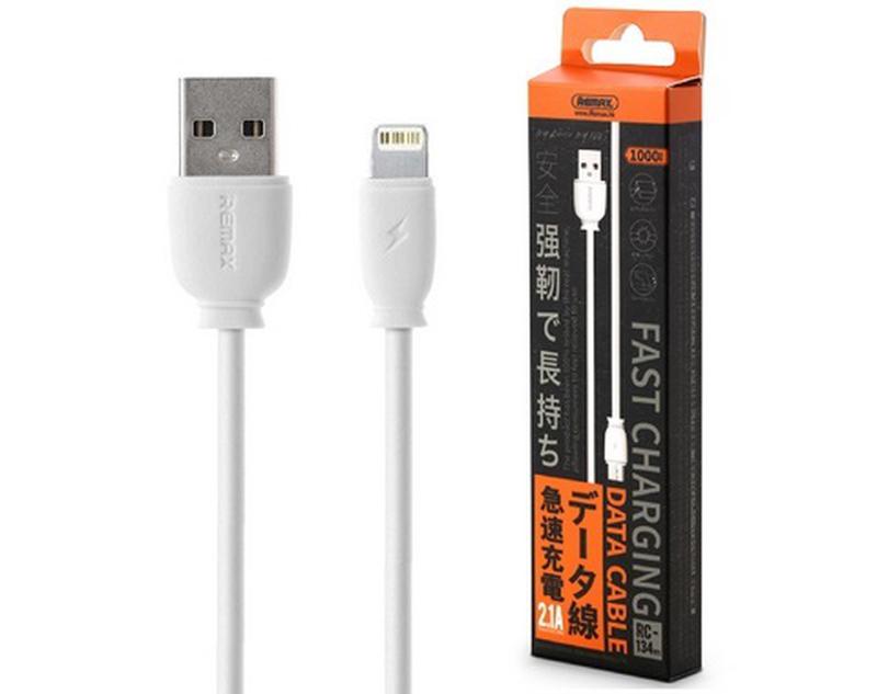 Кабель Remax RC-134i Lightning - USB белый