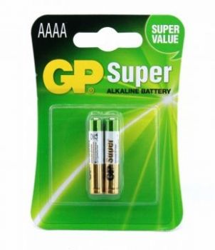 Элемент питания AAAA GP Super LR8D425 2-BL (1шт)