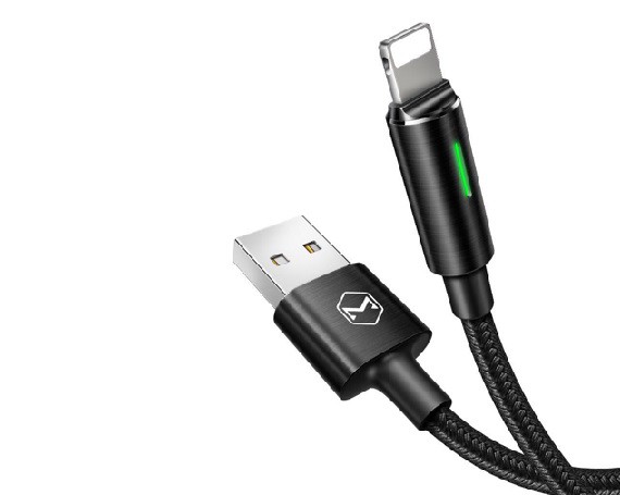Кабель McDodo CA-4600 Apple 8pin - USB черный, 1.2м