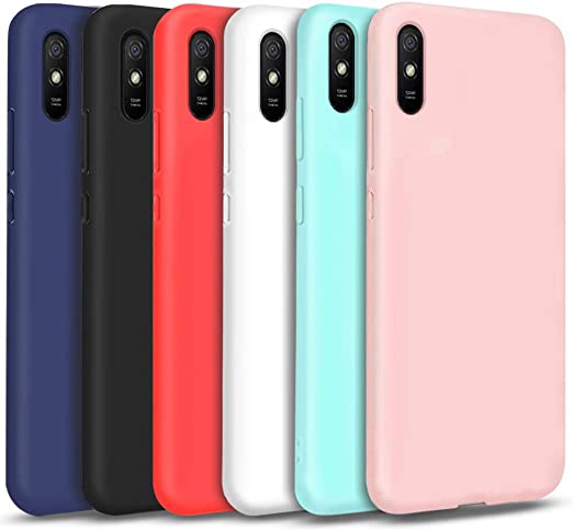 Чехол-накладка для Redmi 9A Silicone Case мята