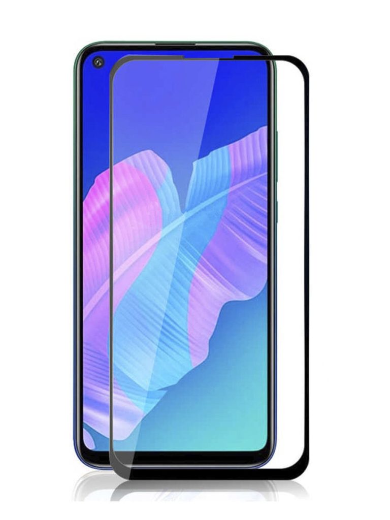 Защитное стекло Huawei P40 Lite E/Honor 9C 3D Full черное