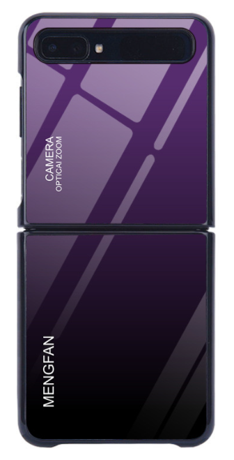Чехол-накладка для Samsung Galaxy Z Flip Mengfan фиолетовый