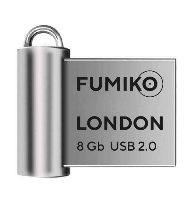 USB-Flash 8GB Fumiko London Silver