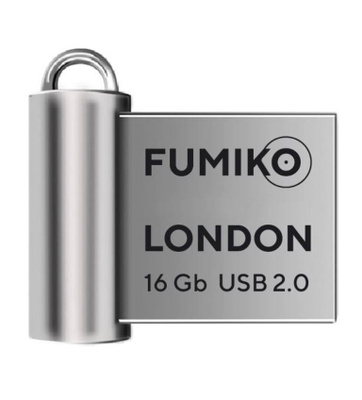 USB-Flash 16GB Fumiko London Silver