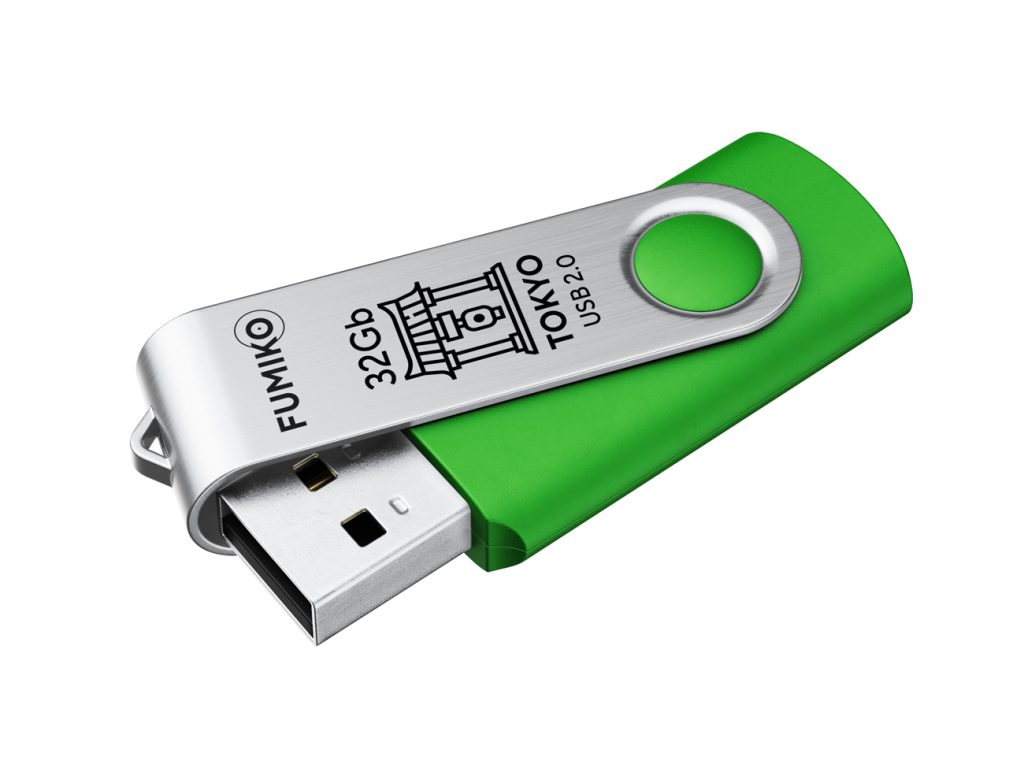 USB-Flash 32GB Fumiko Tokio Green