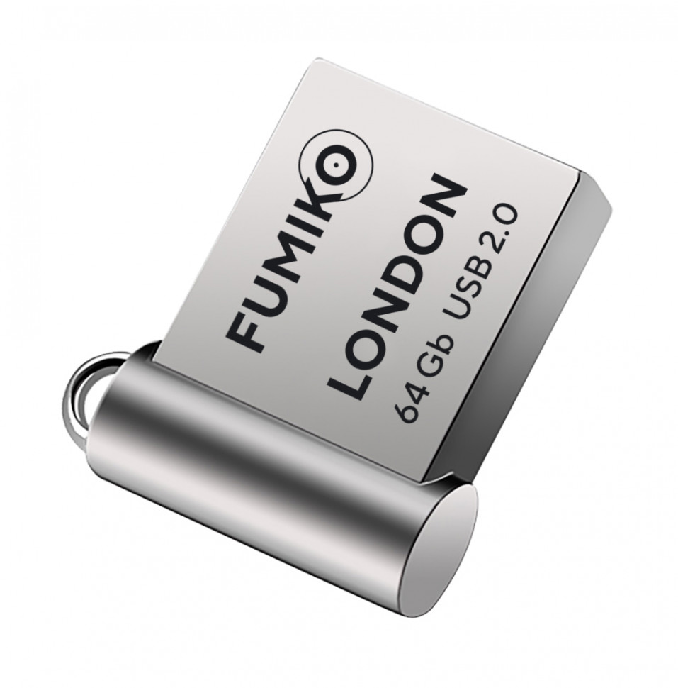 USB-Flash 64GB Fumiko London Silver