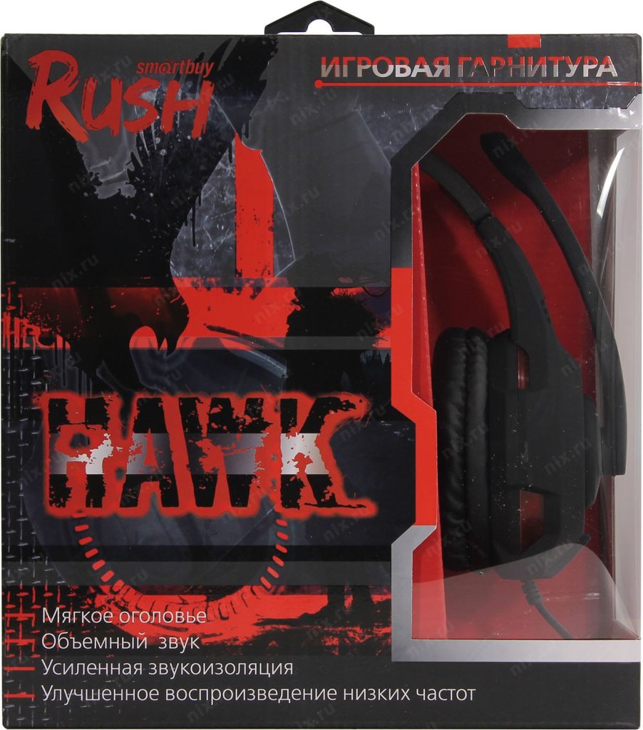 Наушники Smart Buy HAWK 2.5m (SBH-112)