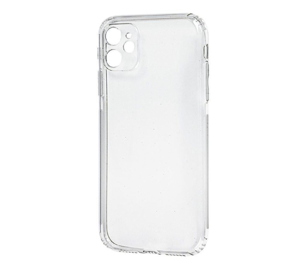 Чехол-накладка для iPhone 12/12 Pro силикон прозрачный