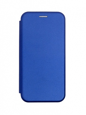 Чехол-книжка для Xiaomi Redmi 7A PU (открывается в бок) синий
