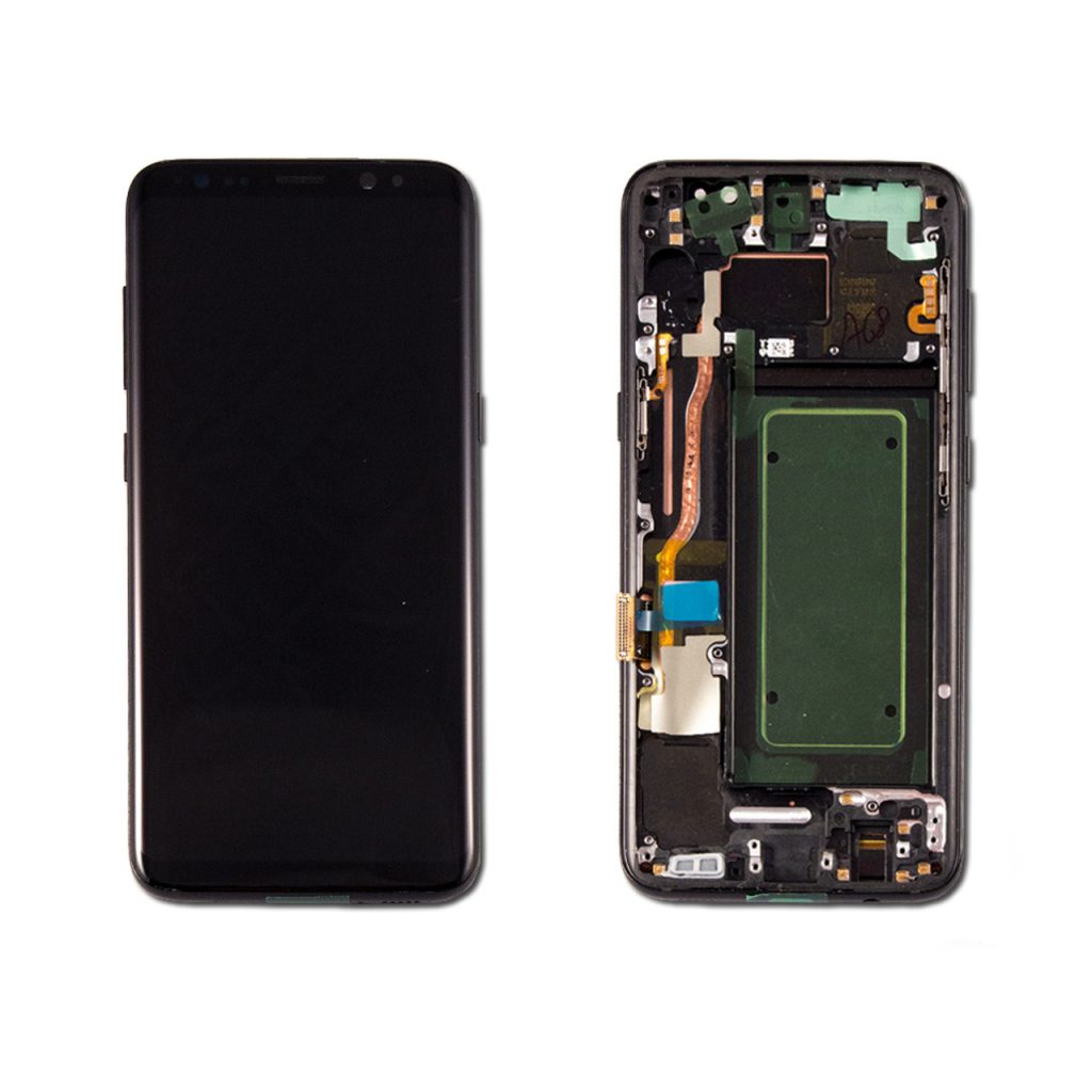 Модуль-дисплей Samsung Galaxy S8 (SM-G950) в рамке черный