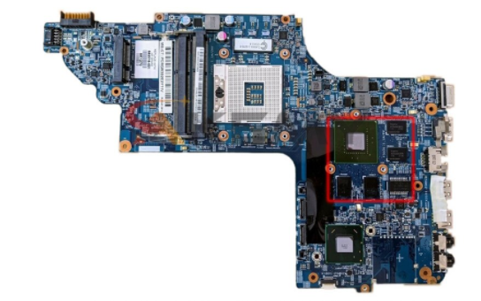 Материнская (системная) плата для ноутбука HP DV7-7000 (GT-630M)