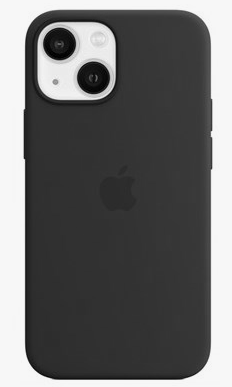 Чехол-накладка для iPhone 13 Silicone Case черный (Copy)