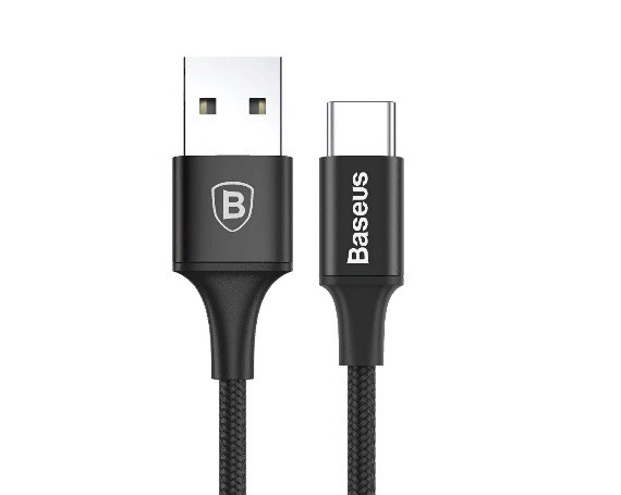 Кабель Baseus Cafule Type-C - USB, 3A
