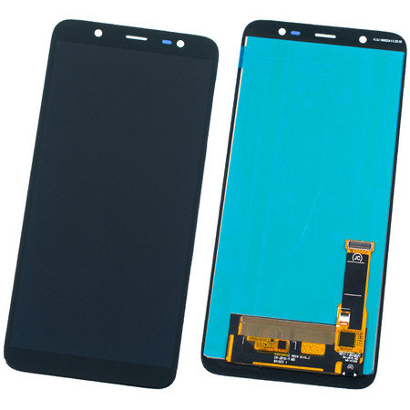 Модуль-дисплей для смартфона Samsung J8 2018 SM-J810 Amoled copy Черный