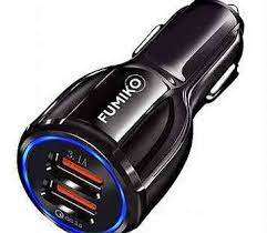 Автомобильное зарядное устройство Fumiko CC02 3.1A 2USB